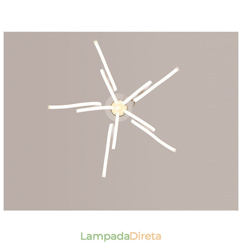 Lustre moderno contemporâneo integrado