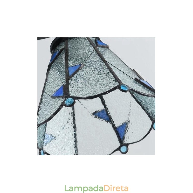 Lustre de metal integrado estilo mediterrâneo com 9 luzes para banheiro