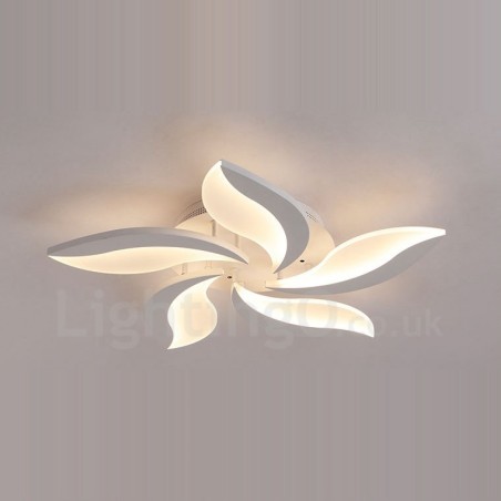 Lustre integrado moderno contemporâneo de 5 luzes Lustre integrado moderno contemporâneo de 5 luzes