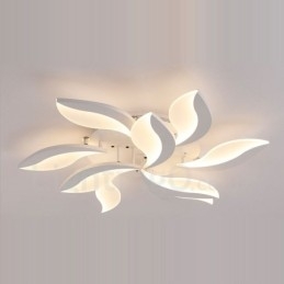 Lustre moderno contemporâneo integrado de 9 luzes de 68 W