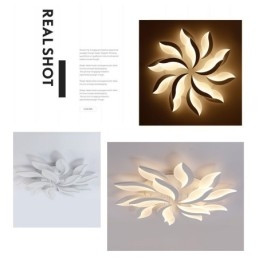 Lustre moderno contemporâneo integrado de 15 luzes de 128 W