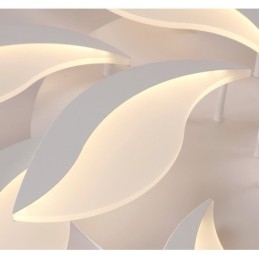 Lustre moderno contemporâneo integrado de 15 luzes de 128 W