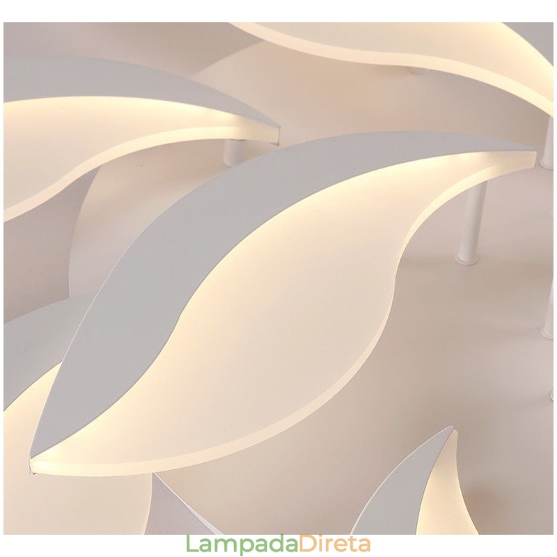 Lustre moderno contemporâneo integrado de 15 luzes de 128 W