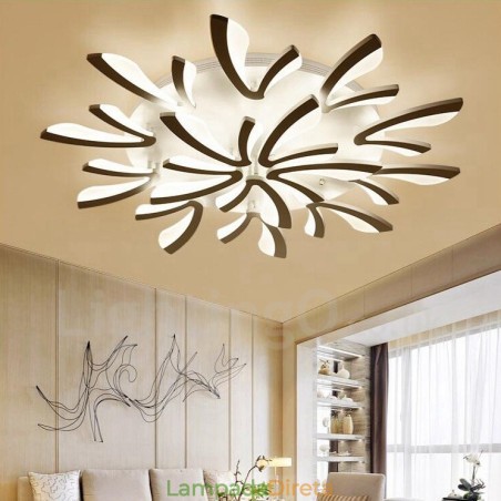 15 Luzes Modernas Contemporâneas Integradas 1Lustre 15 Luzes Modernas Contemporâneas Integradas 1Lustre