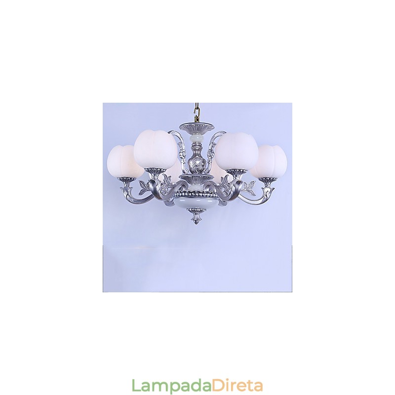 Lustre Moderno Contemporâneo Metal