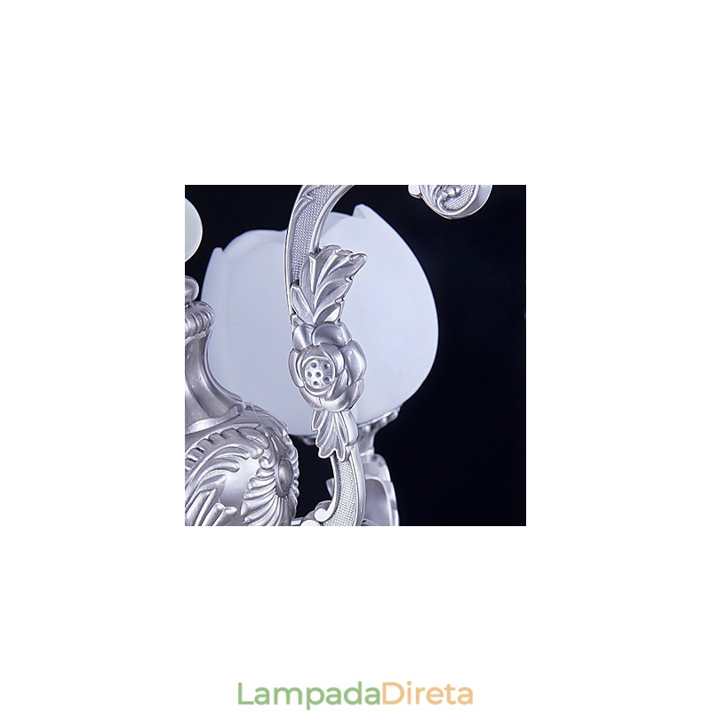 Lustre Moderno Contemporâneo Metal