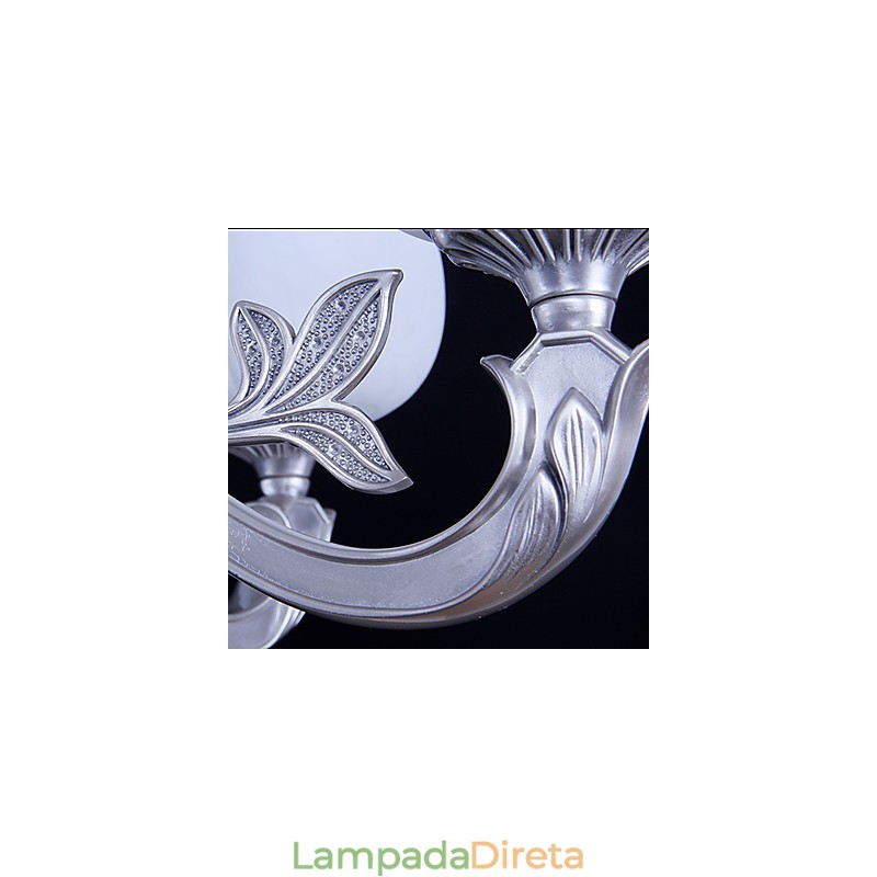 Lustre Moderno Contemporâneo Metal