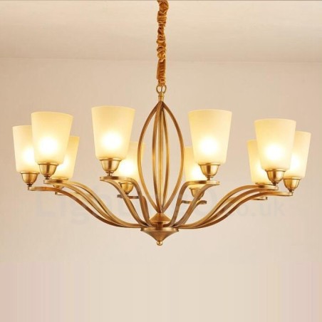 Lustre de metal integrado com 10 luzes Rustic Lodge Lustre de metal integrado com 10 luzes Rustic Lodge