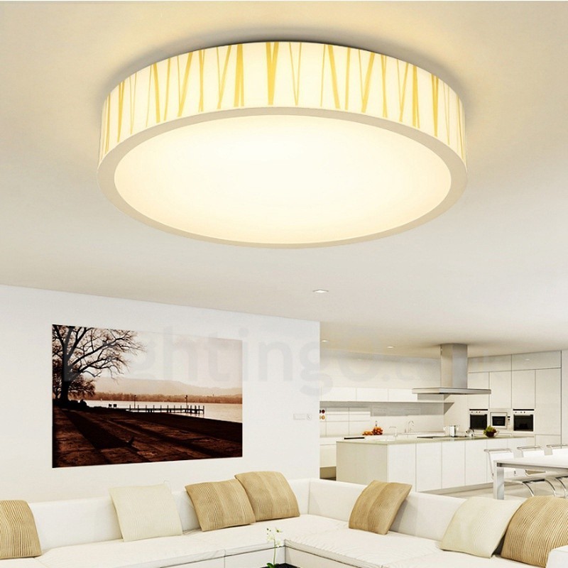 Luminária embutida de metal integrada contemporânea moderna