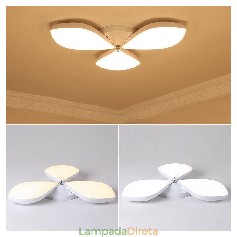 3 Luzes Modernas Contemporâneas Integradas de Metal Luminárias de Montagem Embutida