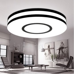 Luminária embutida de metal integrada contemporânea moderna
