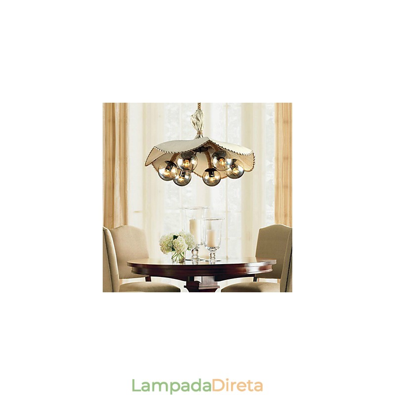 Lustre Mini Estilo Vintage Metal