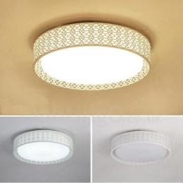 Luminária embutida de metal integrada contemporânea moderna