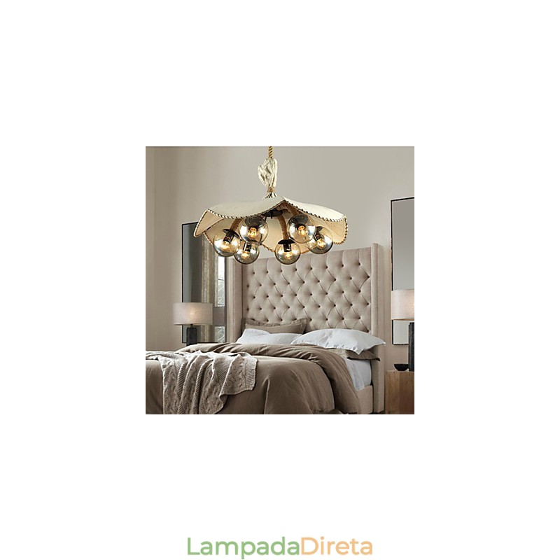 Lustre Mini Estilo Vintage Metal