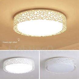 Luminária embutida de metal integrada contemporânea moderna