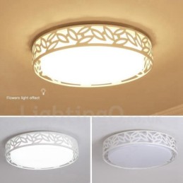 Luminária embutida de metal integrada contemporânea moderna