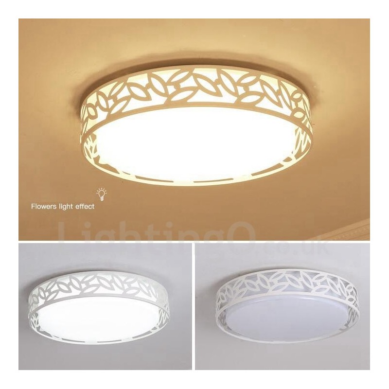 Luminária embutida de metal integrada contemporânea moderna