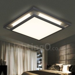 Luminária embutida de metal integrada contemporânea moderna