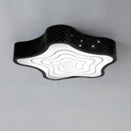 Luminária embutida de metal integrada contemporânea moderna