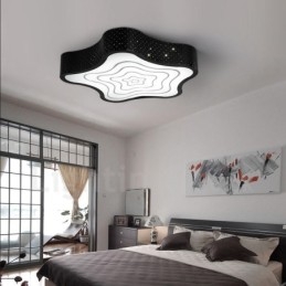 Luminária embutida de metal integrada contemporânea moderna
