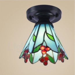 Luminária embutida integrada estilo mediterrâneo