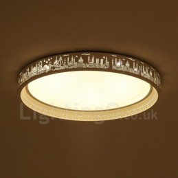 Luminária embutida de metal integrada contemporânea moderna