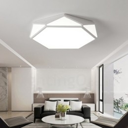Luminária embutida de metal integrada contemporânea moderna