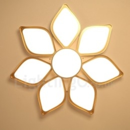 Luminária embutida de metal integrada contemporânea moderna com 8 luzes