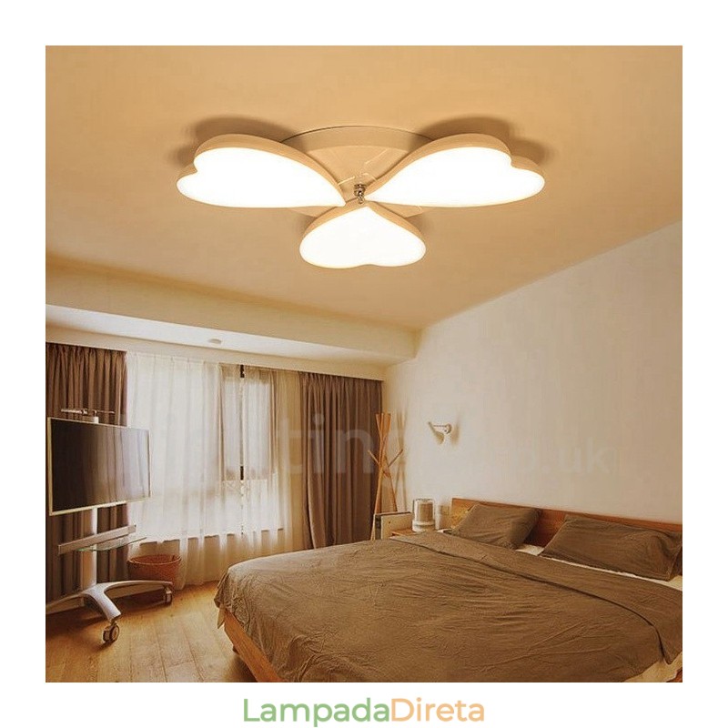 3 Luzes Modernas Contemporâneas Integradas de Metal Luminárias de Montagem Embutida
