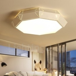 Luminária embutida de metal integrada contemporânea moderna
