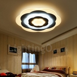 Luminária embutida de metal integrada contemporânea moderna