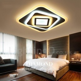 Luminária embutida de metal integrada contemporânea moderna