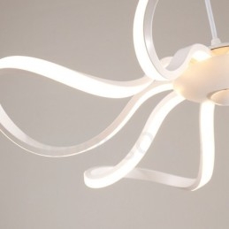 Luminária embutida de metal integrada contemporânea moderna