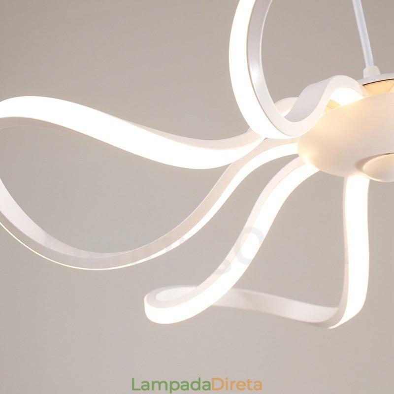 Luminária embutida de metal integrada contemporânea moderna