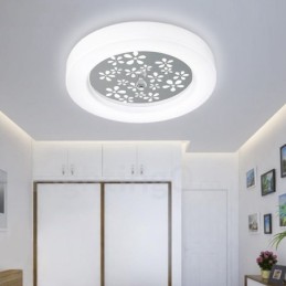 Luminária embutida de metal integrada contemporânea moderna