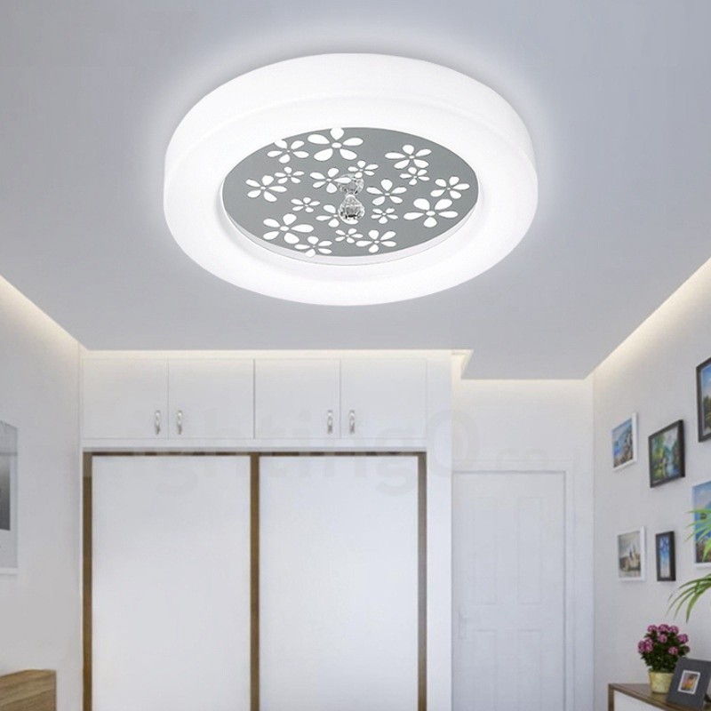Luminária embutida de metal integrada contemporânea moderna