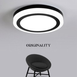 Luminária embutida integrada moderna e contemporânea
