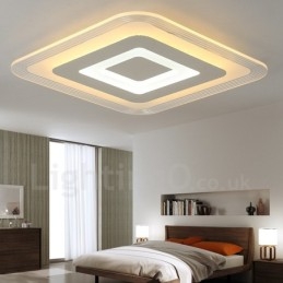 Luminária embutida de metal integrada contemporânea moderna