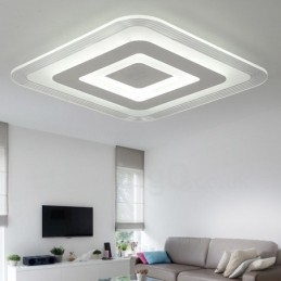 Luminária embutida de metal integrada contemporânea moderna