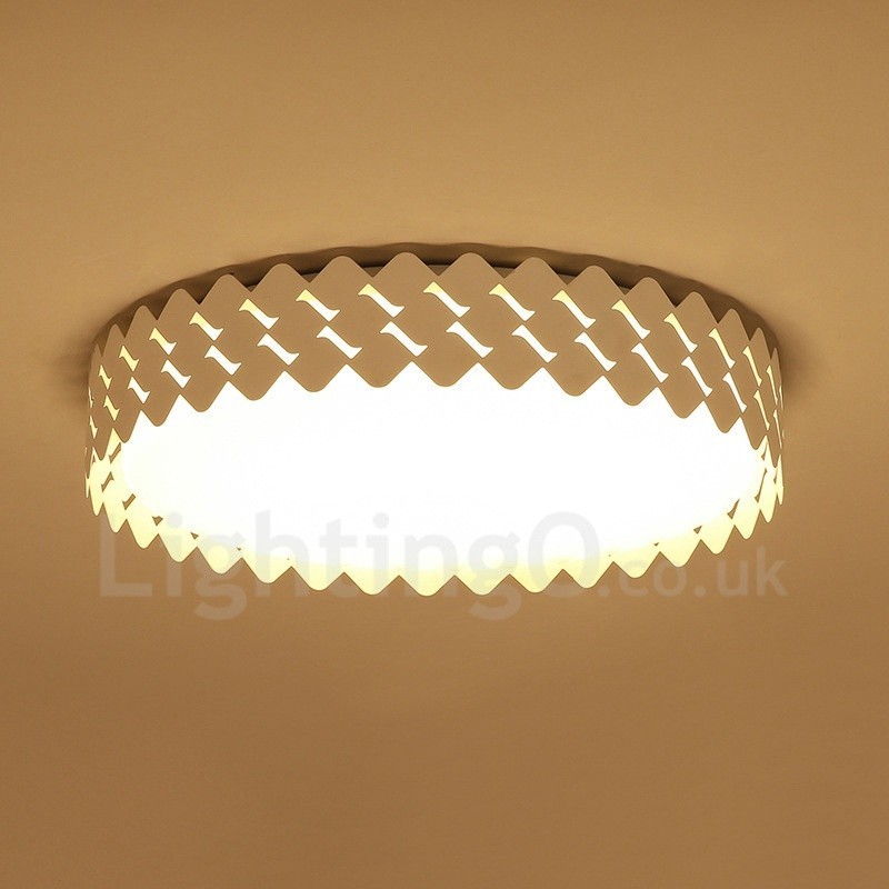 Luminária embutida de metal integrada contemporânea moderna