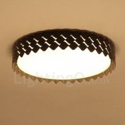 Luminária embutida de metal integrada contemporânea moderna