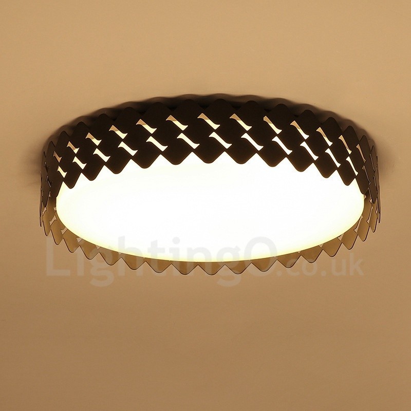 Luminária embutida de metal integrada contemporânea moderna