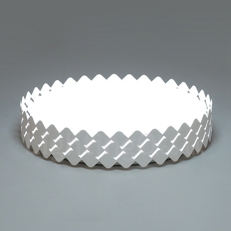 Luminária embutida de metal integrada contemporânea moderna