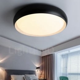 Luminária embutida de metal integrada contemporânea moderna