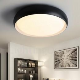 Luminária embutida de metal integrada contemporânea moderna