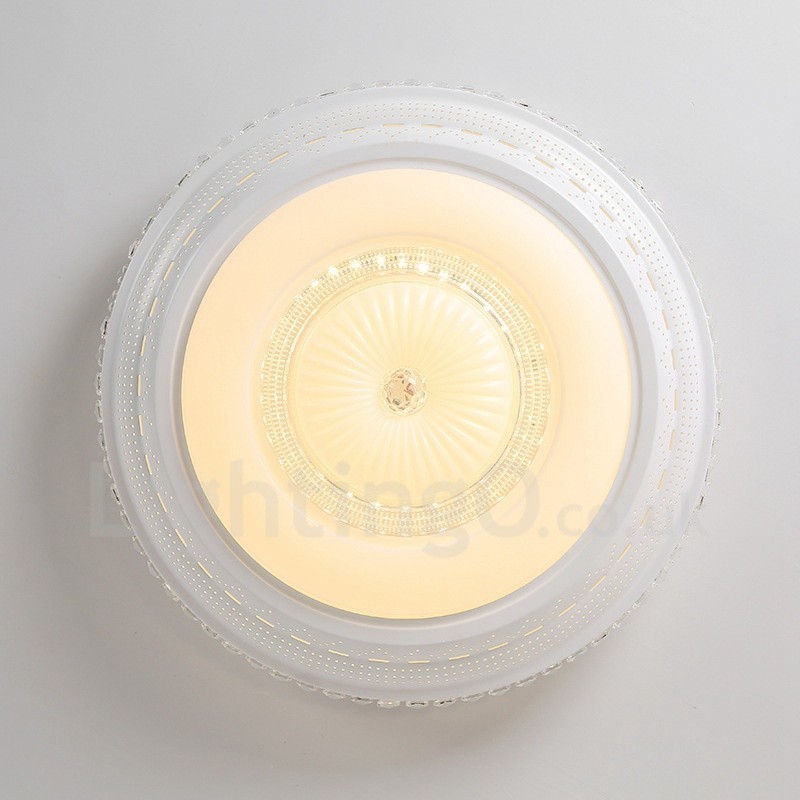 Luminária embutida de metal integrada contemporânea moderna