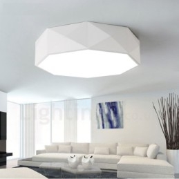 Luminária embutida de metal integrada contemporânea moderna