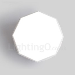 Luminária embutida de metal integrada contemporânea moderna