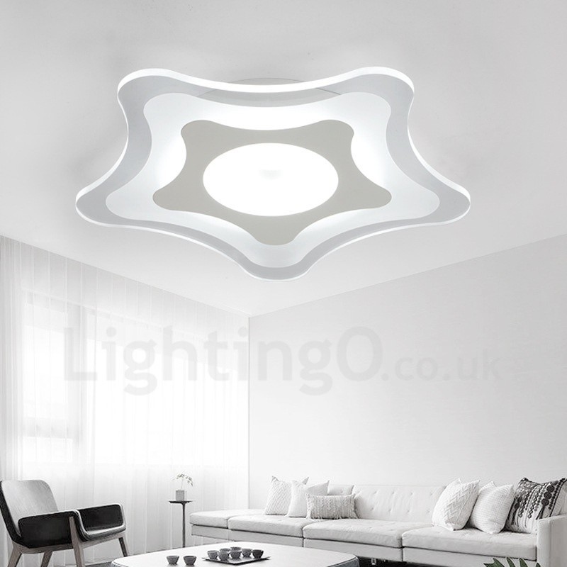 Luminária embutida de metal integrada contemporânea moderna