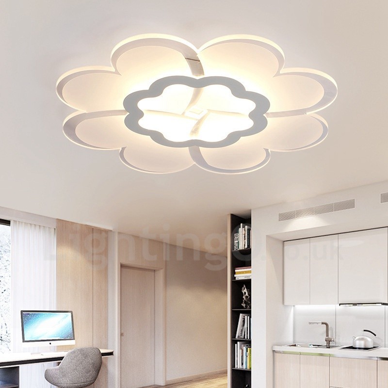 Luminária embutida de metal integrada contemporânea moderna